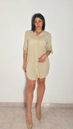 Camicia lunga con catenina