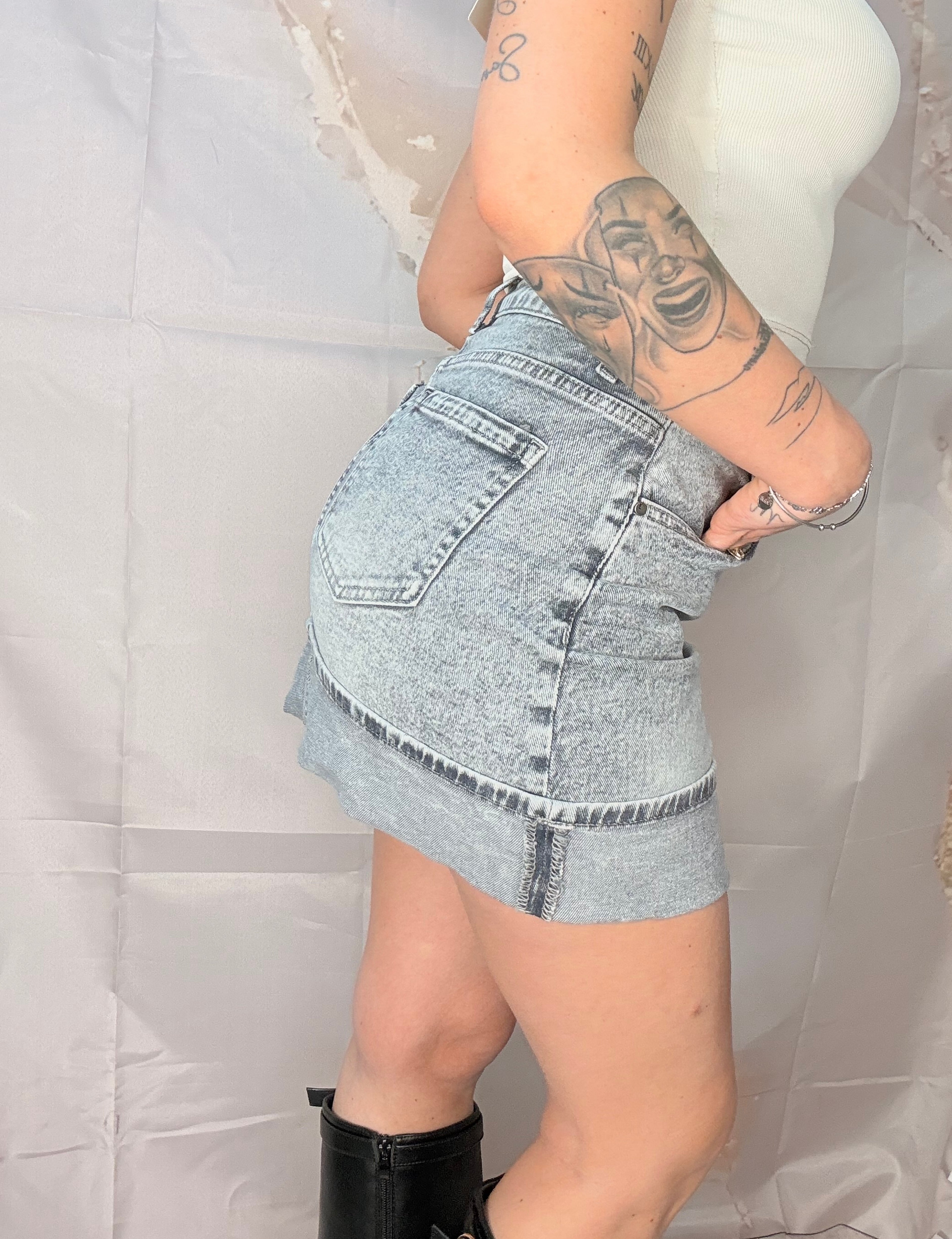 Minigonna di jeans